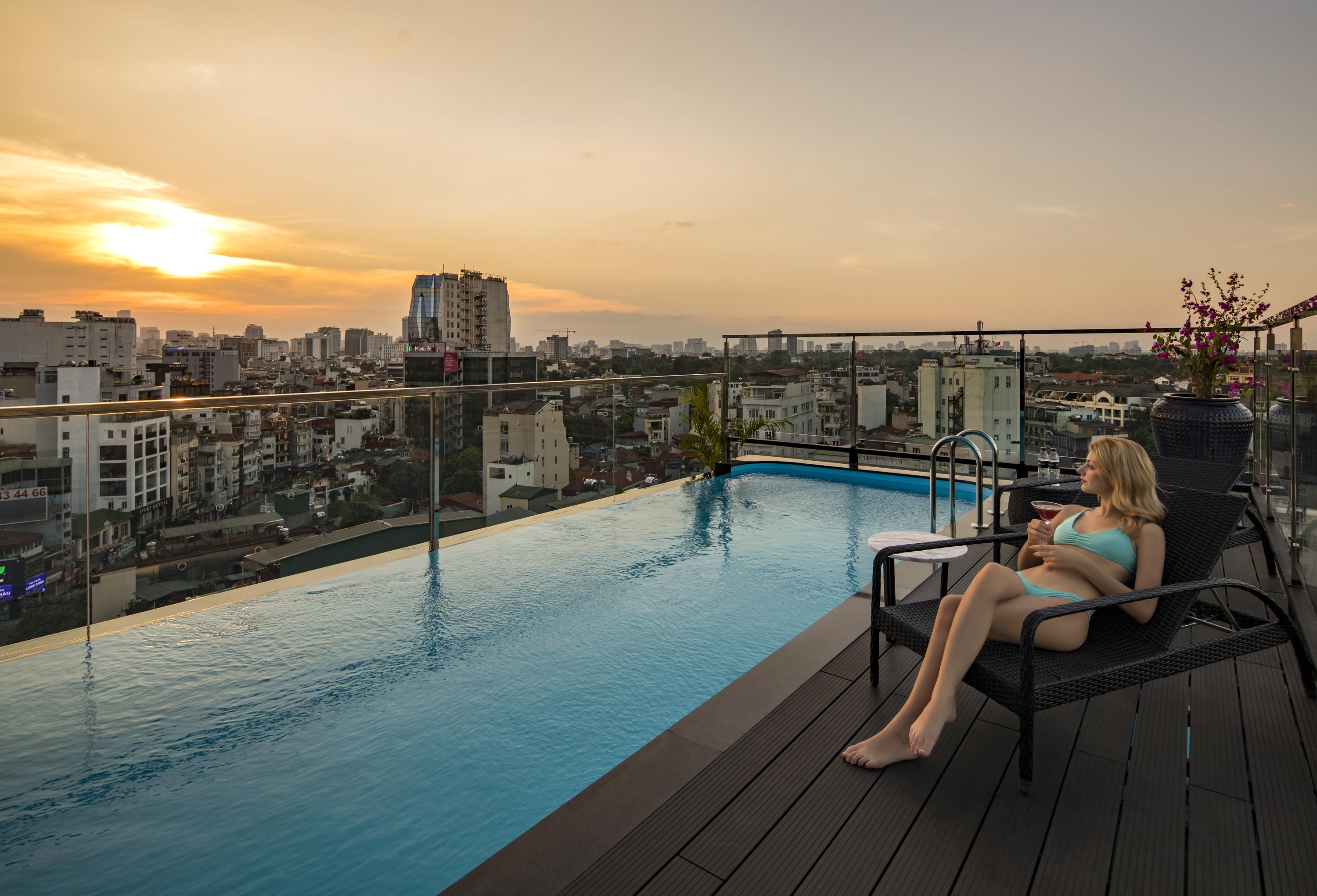Soleil Boutique Hotel Hanoi Bagian luar foto
