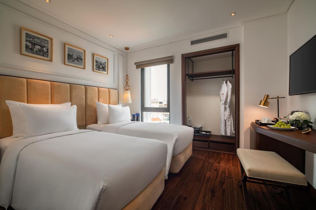 Soleil Boutique Hotel Hanoi Bagian luar foto